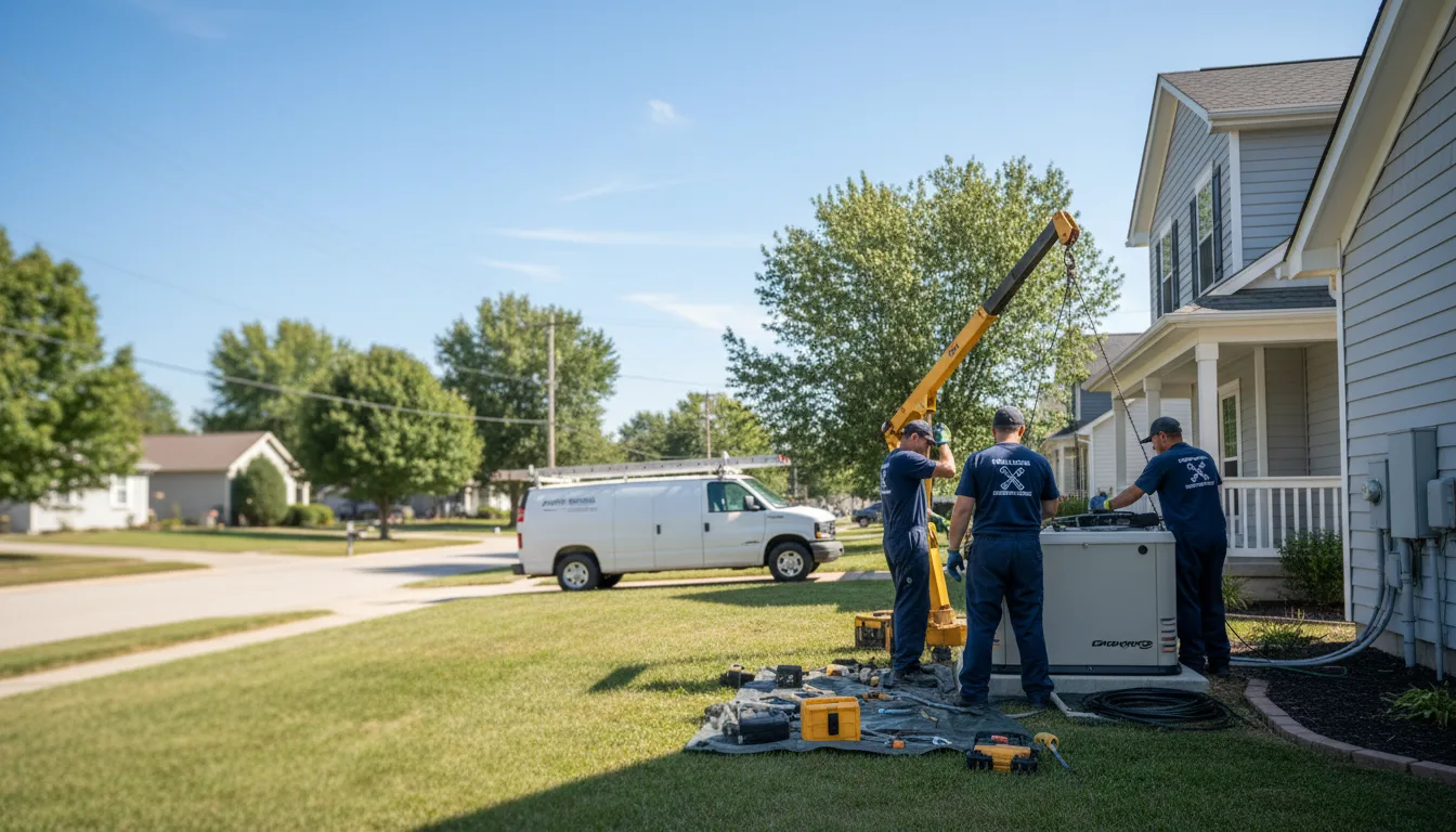 Generator Installation in Holyrood, KS near me